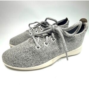 Allbirds Wool‎ Runners Women 9 Gray Merino Lace Up Sneakers
